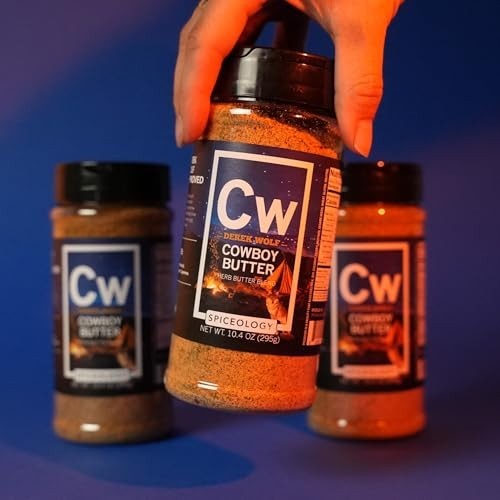 Bold Cowboy Butter Seasoning – Garlic, Smoked Paprika & Mustard Blend – 10.4 oz