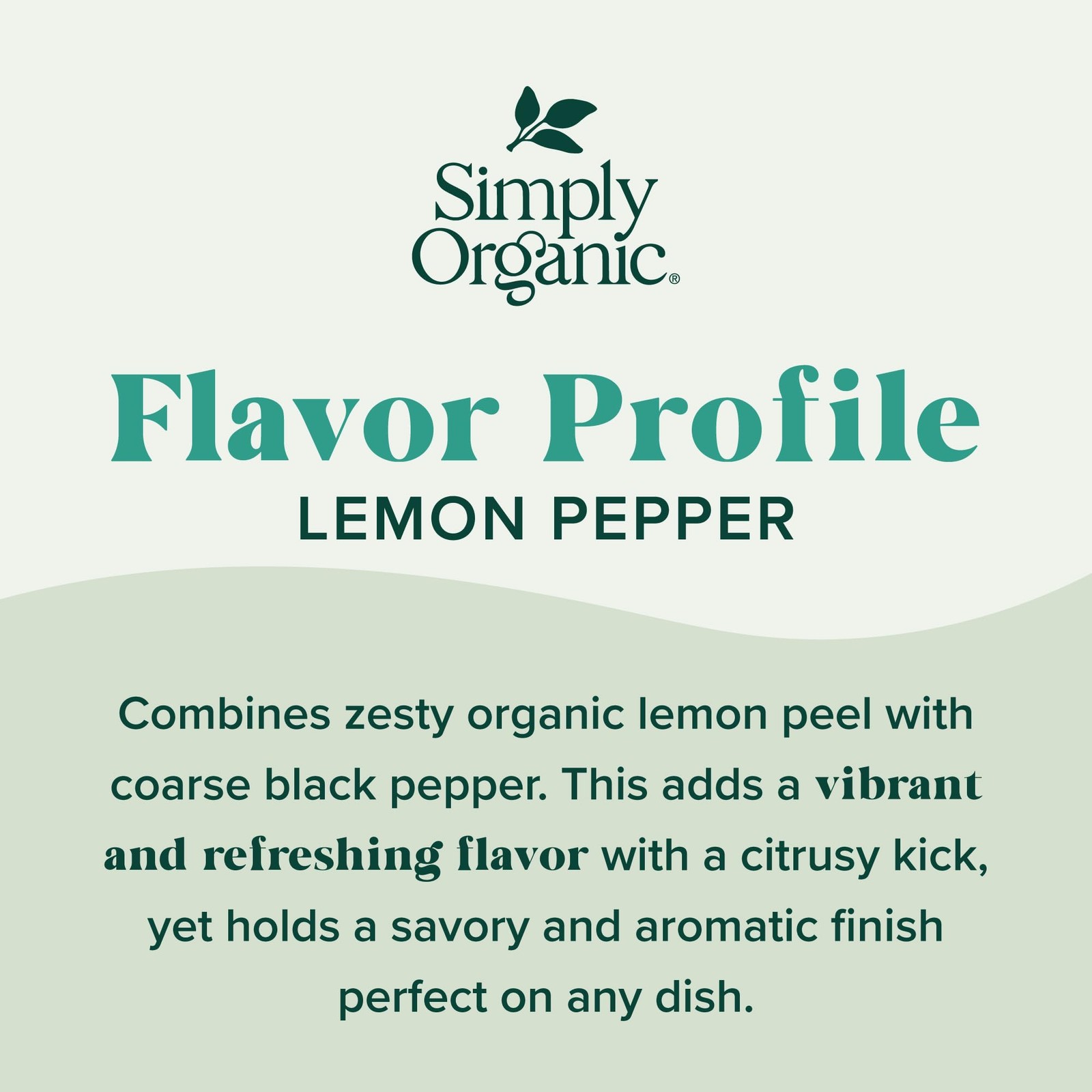 Simply Organic Lemon Pepper Seasoning 3.17 Oz Certified Organic