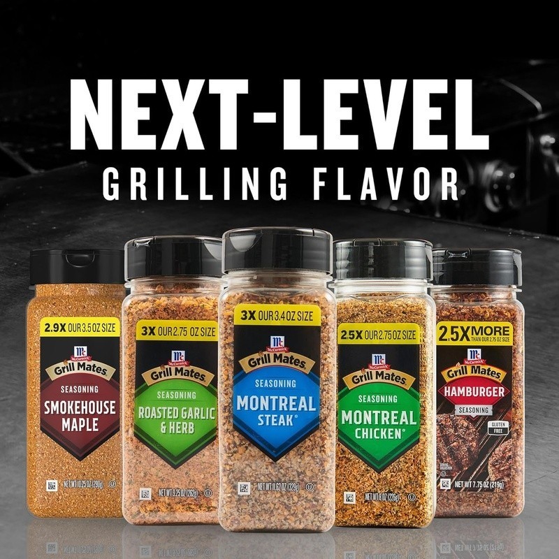 Grilling Seasoning Garlic Salt Paprika Granules Kosher Low Carb 11.62oz New
