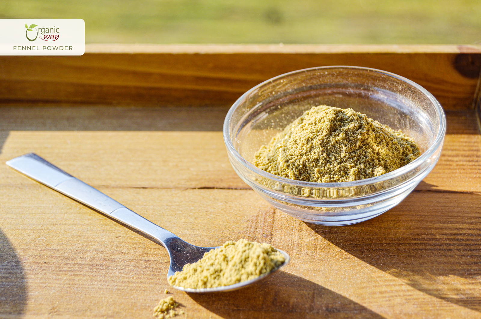 Organic Way Fennel Seed Powder – Organic, Kosher & USDA Certified (1LBS / 16Oz)
