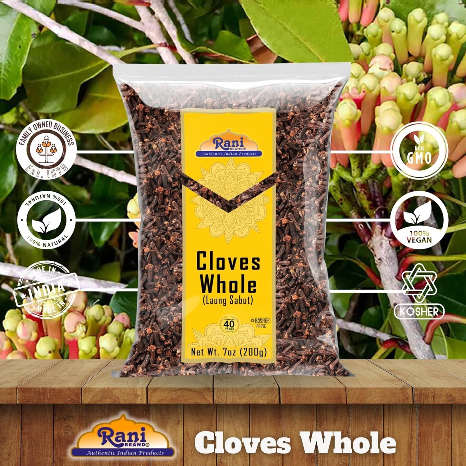 Cloves Whole (Laung) 3.5oz (100g)