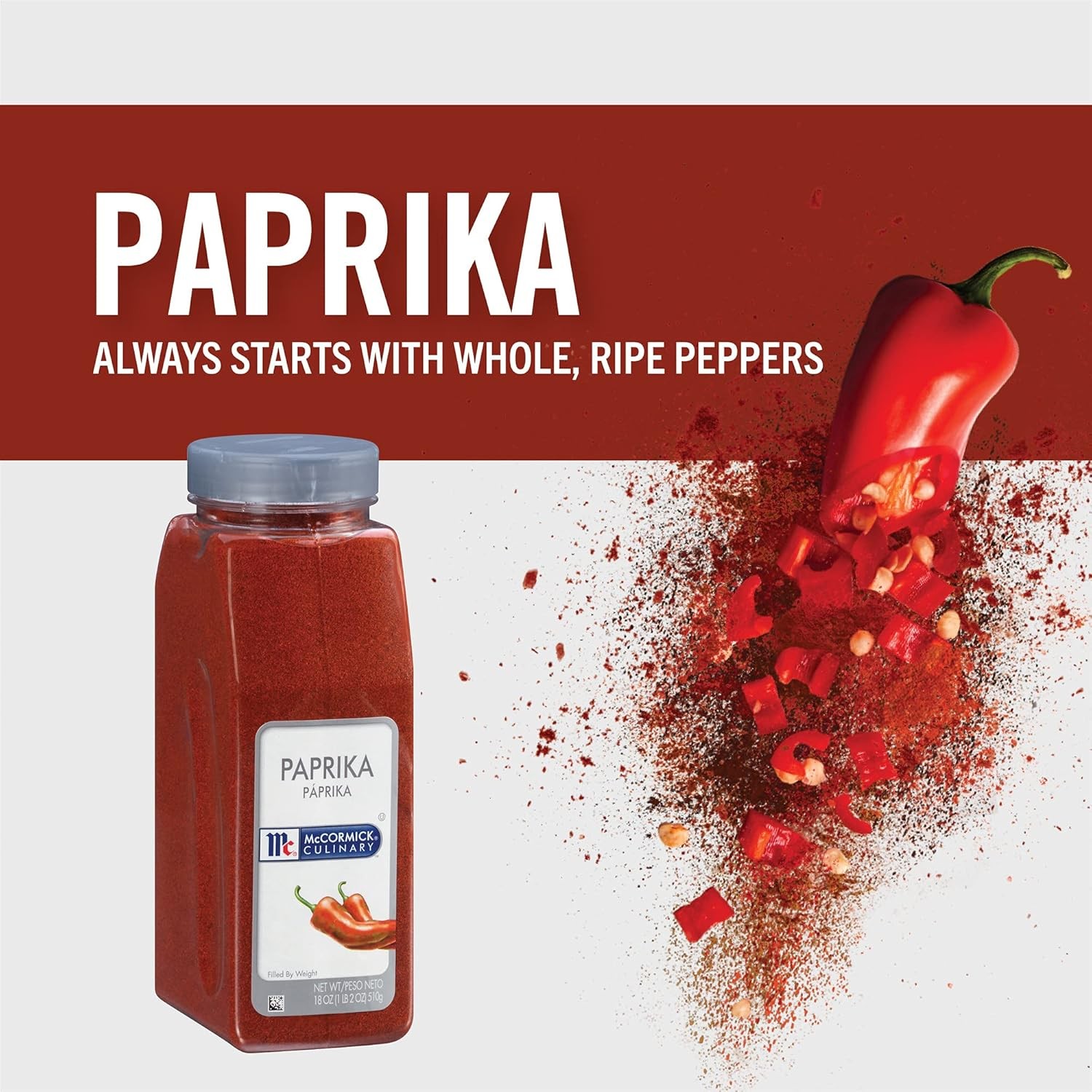 McCormick Culinary Paprika 18 Oz 18-ounce