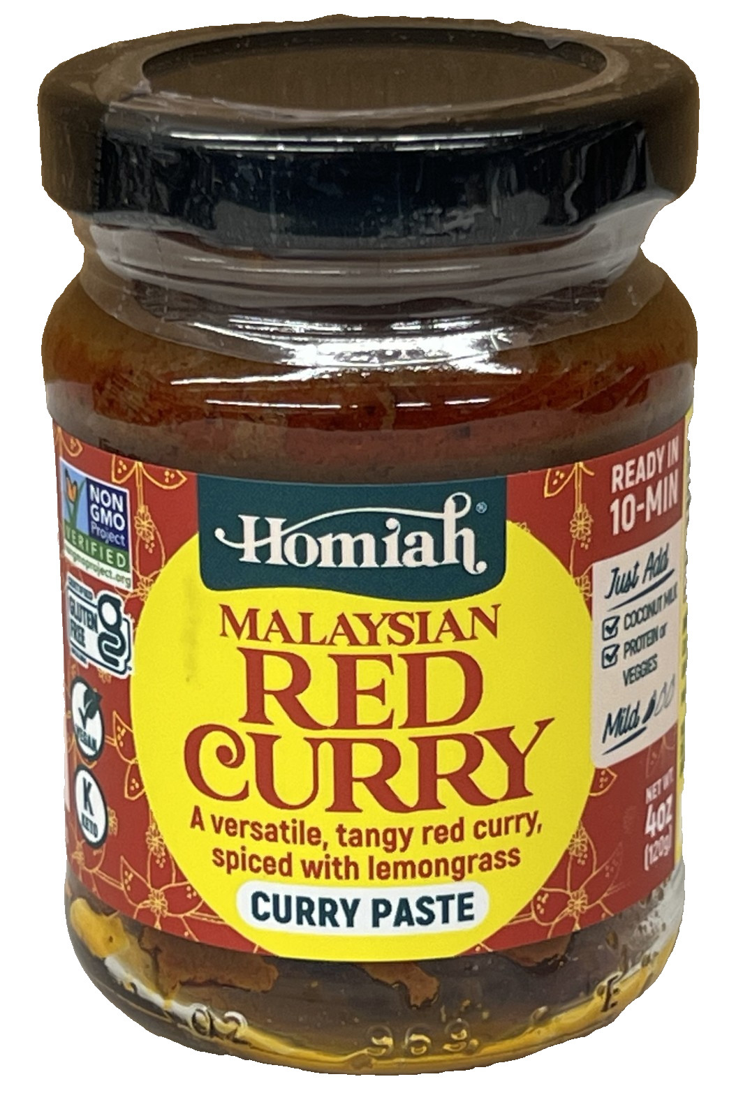 Homiah Malaysian Red Curry Paste 4 oz