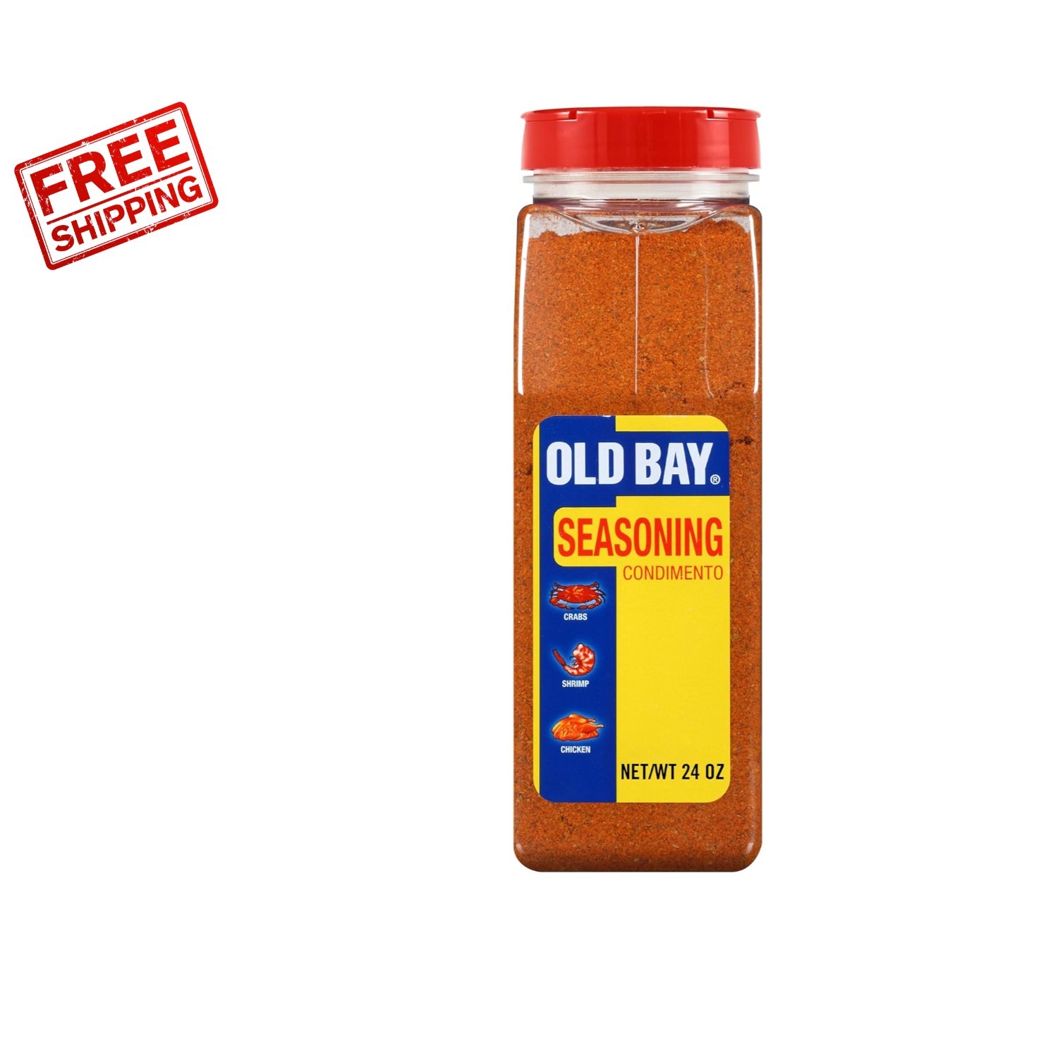 Elevate Your Dishes: 24 oz All-Purpose Seafood Seasoning Blend with 18 Spices