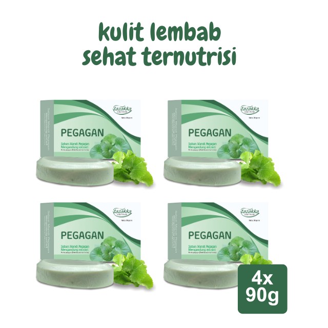 Centella pegagan bath soap bar 2x90g moisturizing daily mindful cleansing