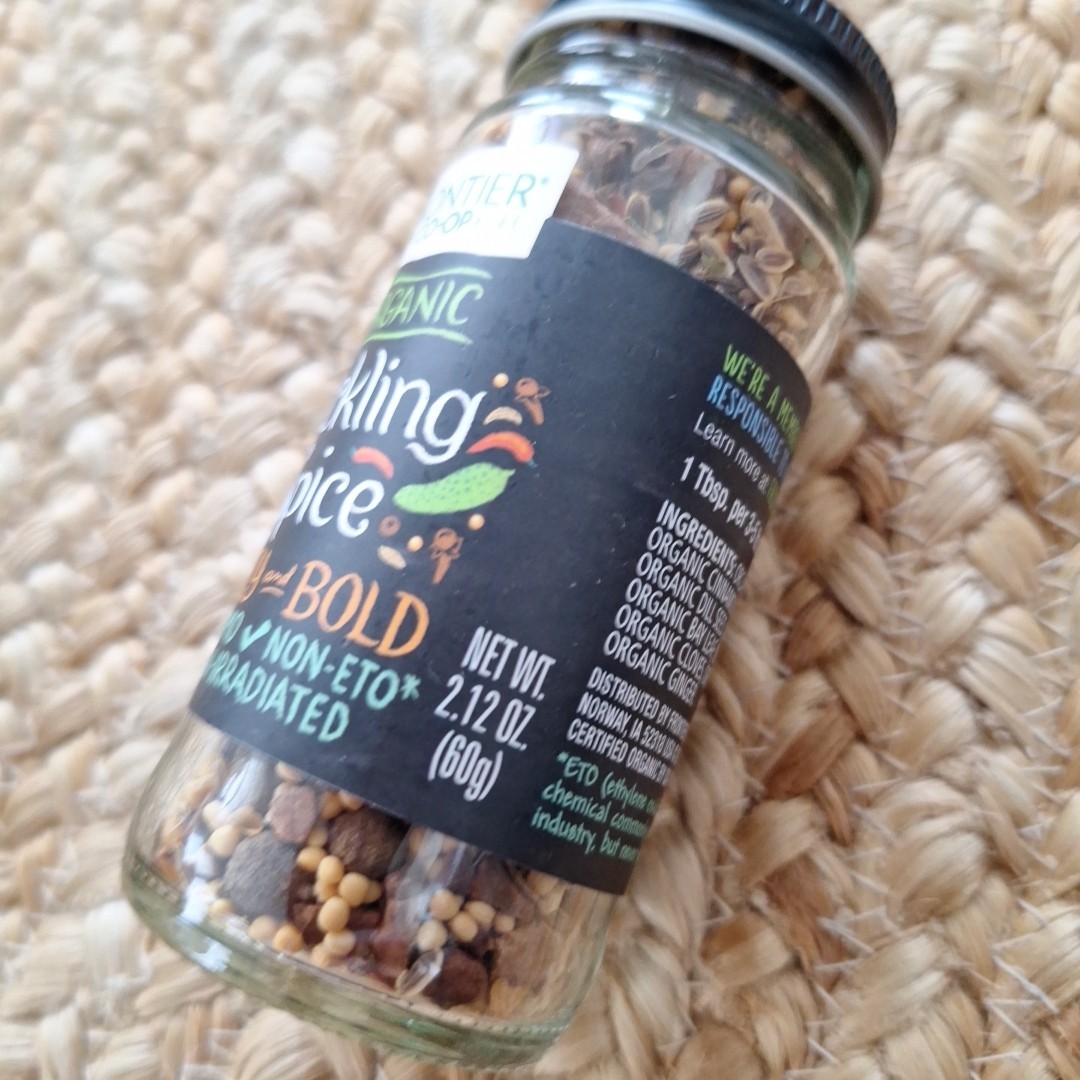 Frontier Co-Op Pickling Spice Blend Mix 2.12 Oz Seasoning 4/2027 NEW