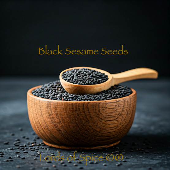 Black Sesame Seeds Bulk Spice – Natural Raw Vegan – Made in the USA