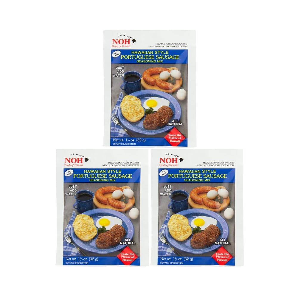 NOH Foods of Hawaii four serving seasoning packets 1.5 oz Pack of 3 Taste the…