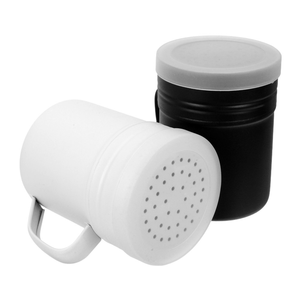 2Pcs Stainless Steel Seasoning Shaker Bottles Portable Reusable Spice Dispensers