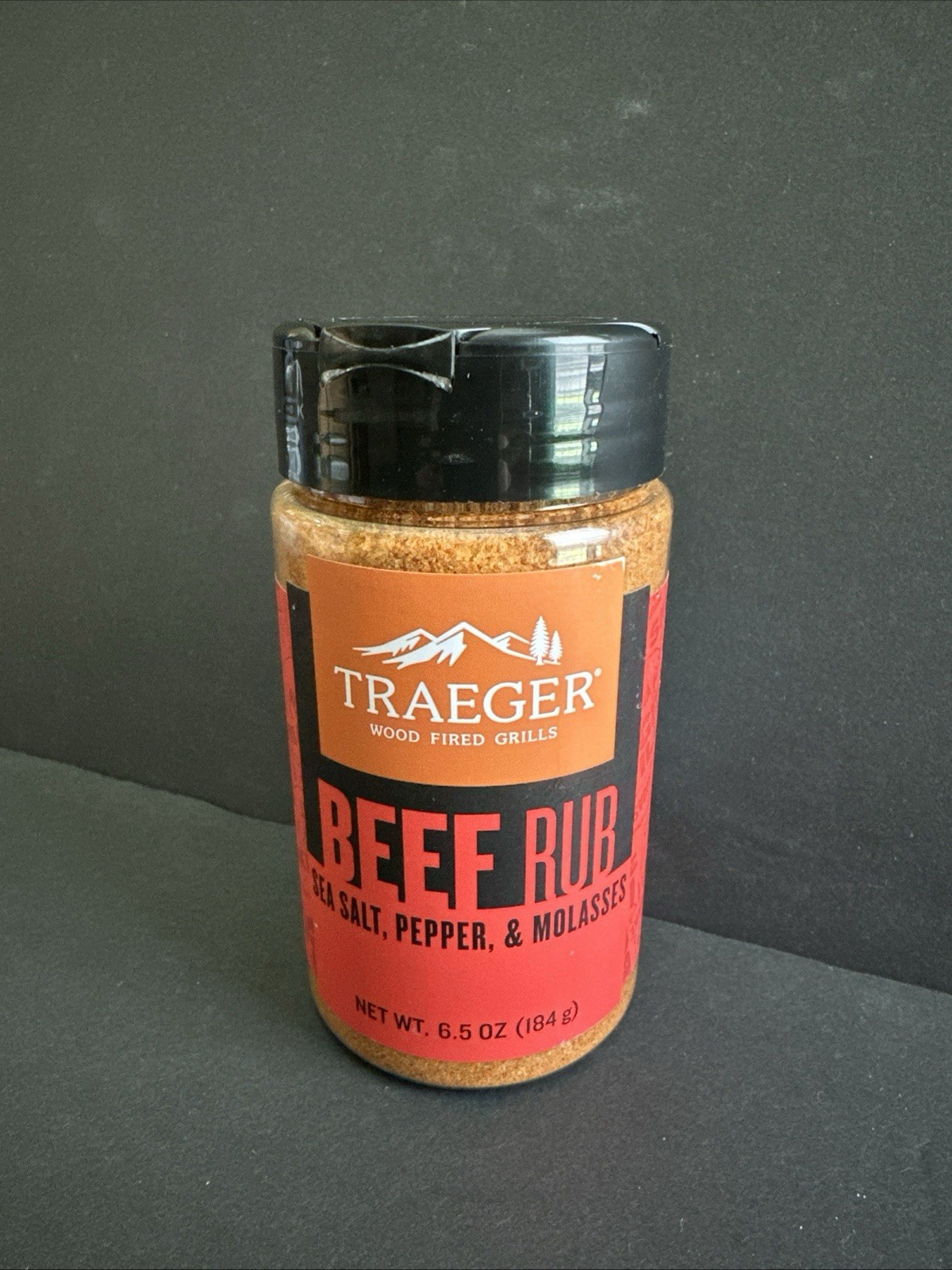 Traeger Beef Rub 6.5oz (184g) Sea Salt Pepper Molasses NEW