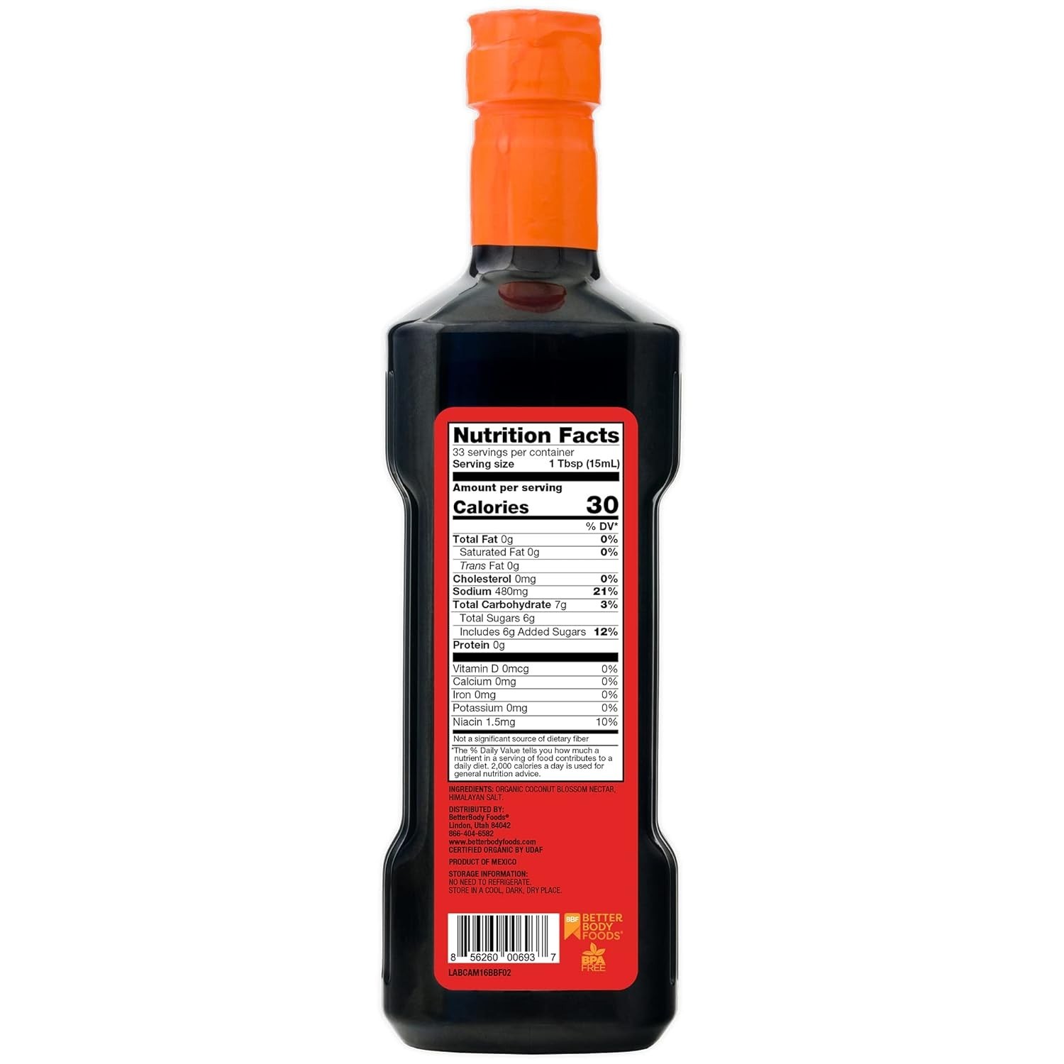 Pack of 2 Organic Coconut Aminos – All-Purpose Soy Sauce Alternative, No Gluten