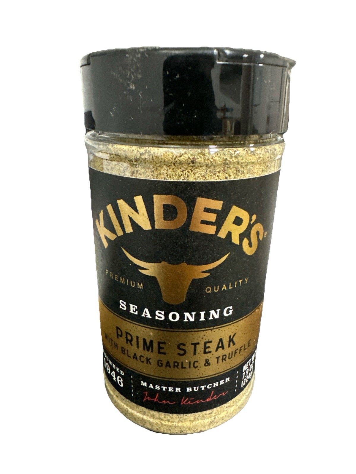 Kinder’s Prime Steak with Black Garlic and Truffle 7.9 oz. Exp. 10/27