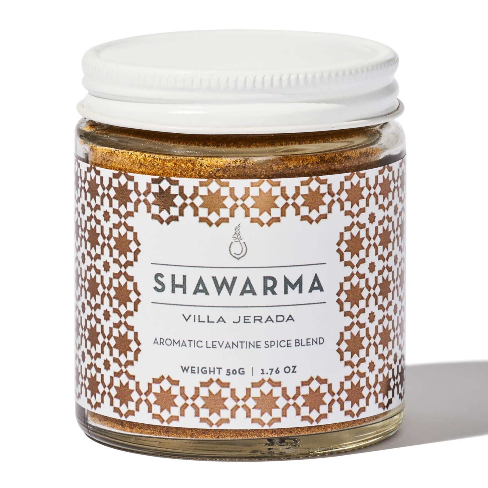 Authentic Shawarma Spice Blend – 1.76 oz Glass Jar | Middle Eastern Seasoning fo