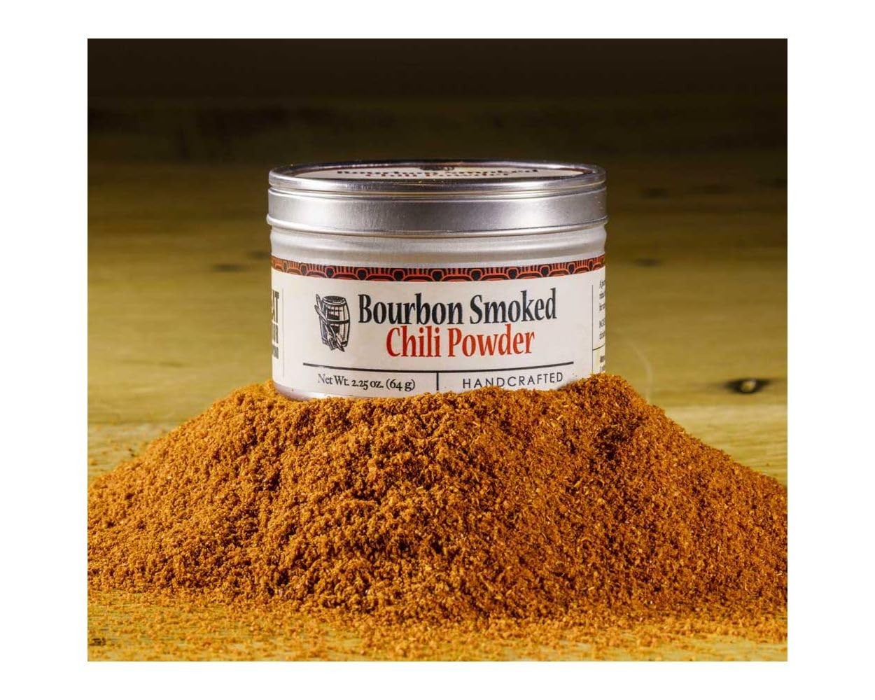 Bourbon Smoked Chili Powder 2.25 Ounce (Pack of 1)