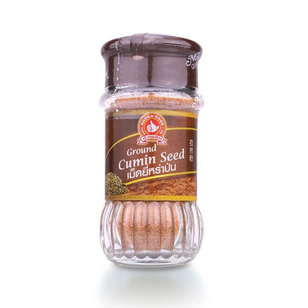 3x NGUAN SOON Ground Cumin Seed 45g – Spice for Thai & Indian Cuisine