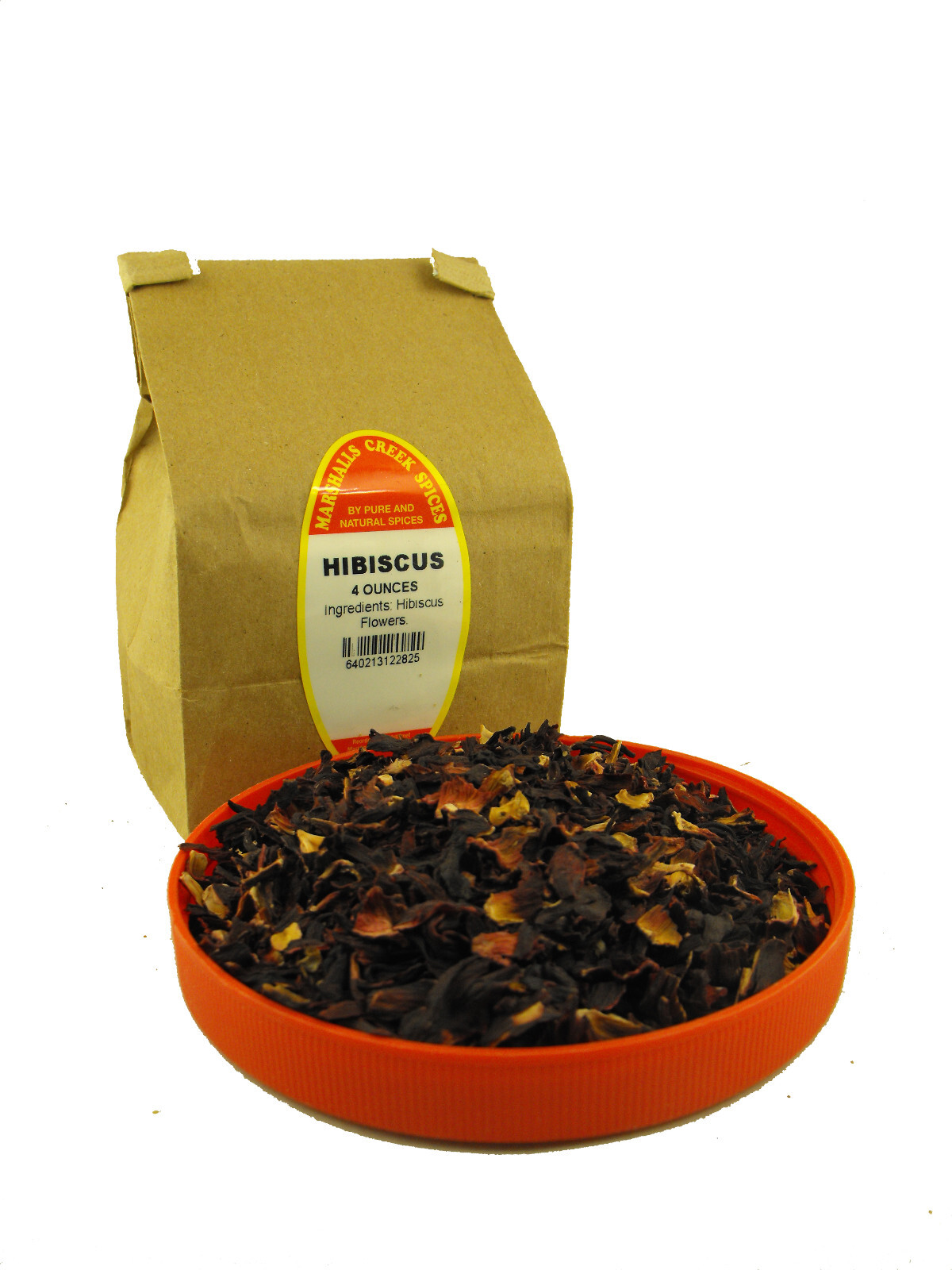 Marshalls Creek Spices LOOSE LEAF TEA Hibiscus (caffeine free) 4 oz