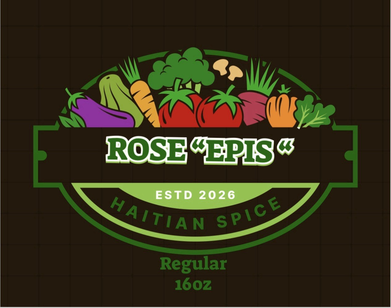Rose Epis Haitian Spice Mix All Natural Granulated 16oz Caribbean Pantry