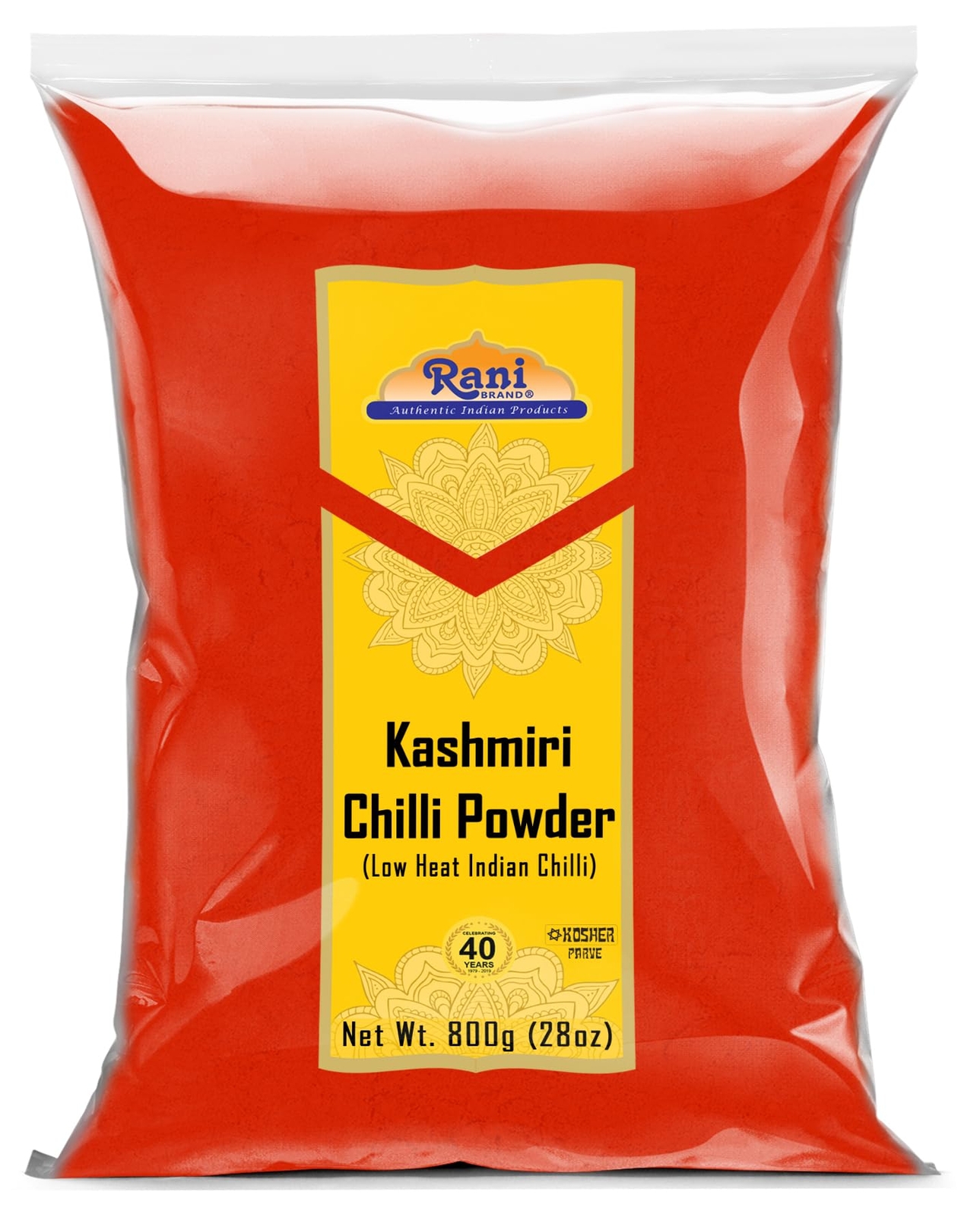 Rani Kashmiri Chilli Powder (Deggi Mirch, Low Heat) Ground Indian Spice 28oz