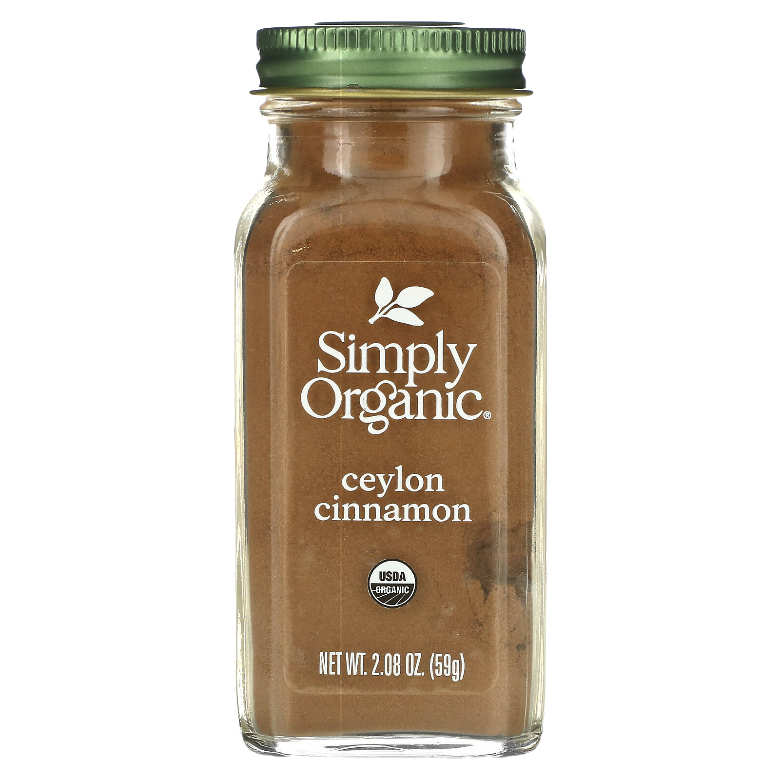 Simply Organic Organic Ceylon Cinnamon 2 08 oz 59 g Kosher, Organic