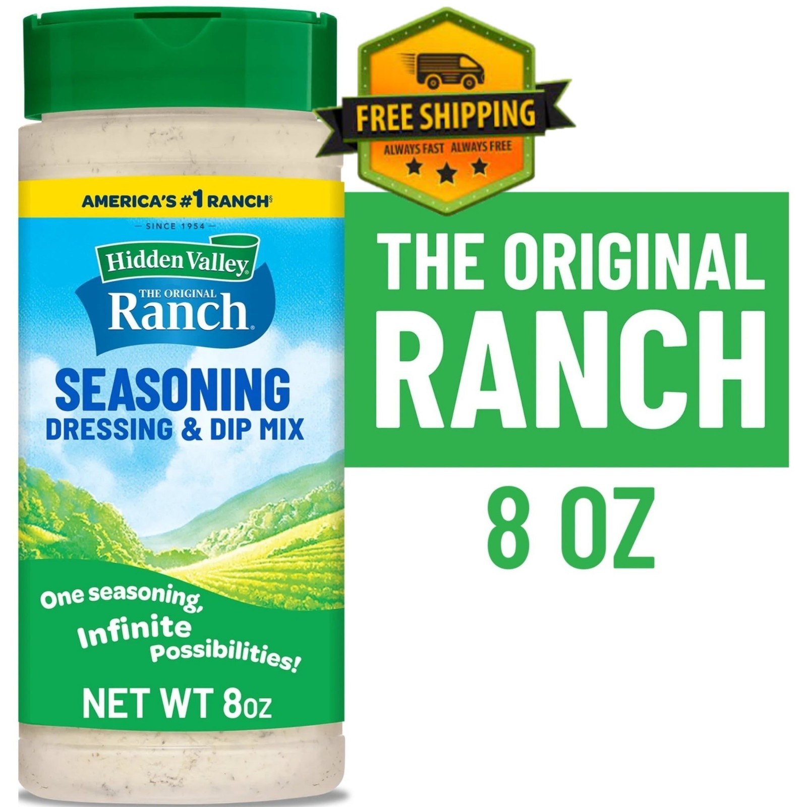 Hidden Valley Original Ranch Salad Dressing & Seasoning Mix, (8 oz)