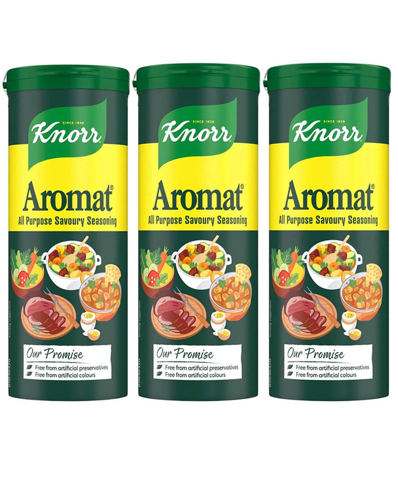 Knorr Aromat All Purpose Savory Seasoning 90g (Pack of 3) 3 Ounce