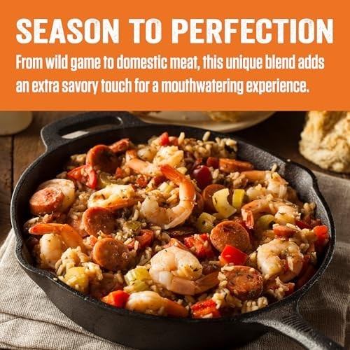 Cajun Sausage Seasoning for Wild Game & Domestic Meat, 12oz – Seasons 25lbs