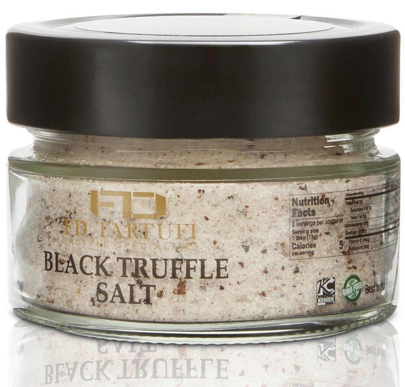 FD Tartufi Black Truffle Sea Salt (120g) 4.23oz