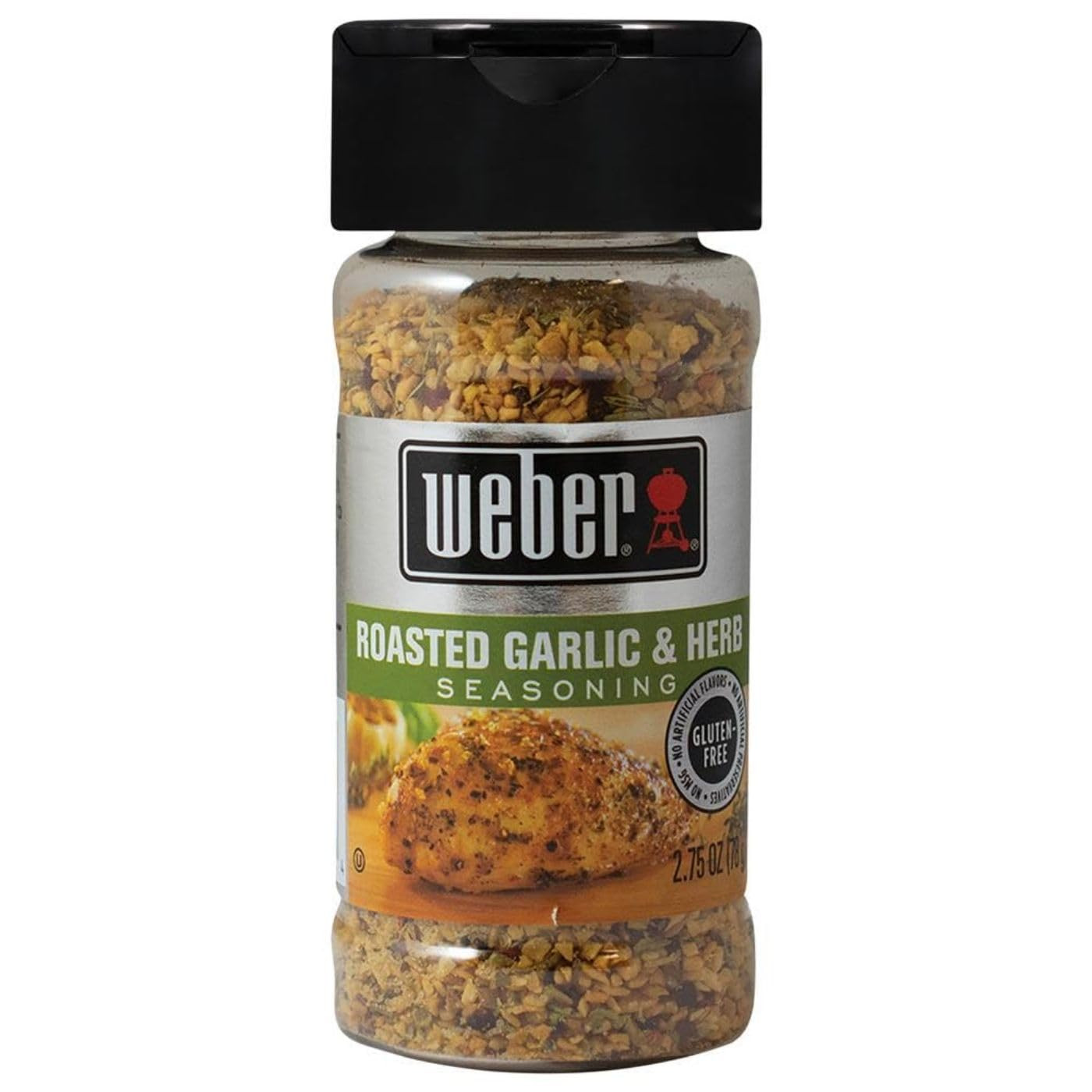 Weber Roasted Garlic & Herb Seasoning, 2.75 Oz