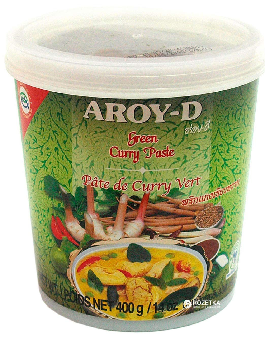 14Oz Green Curry Paste (Pack of 1)