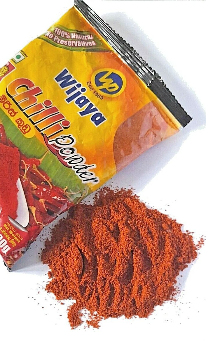 WIJAYA chili powder 100g quality Sri Lankan organic spices for the best taste