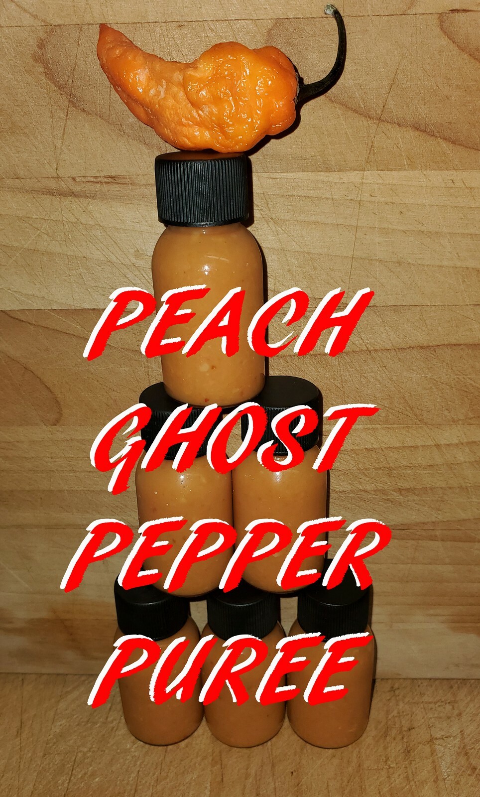 Carolina Reaper/Ghost Pepper/Moruga/Habanero various Purees available! 1 ounce