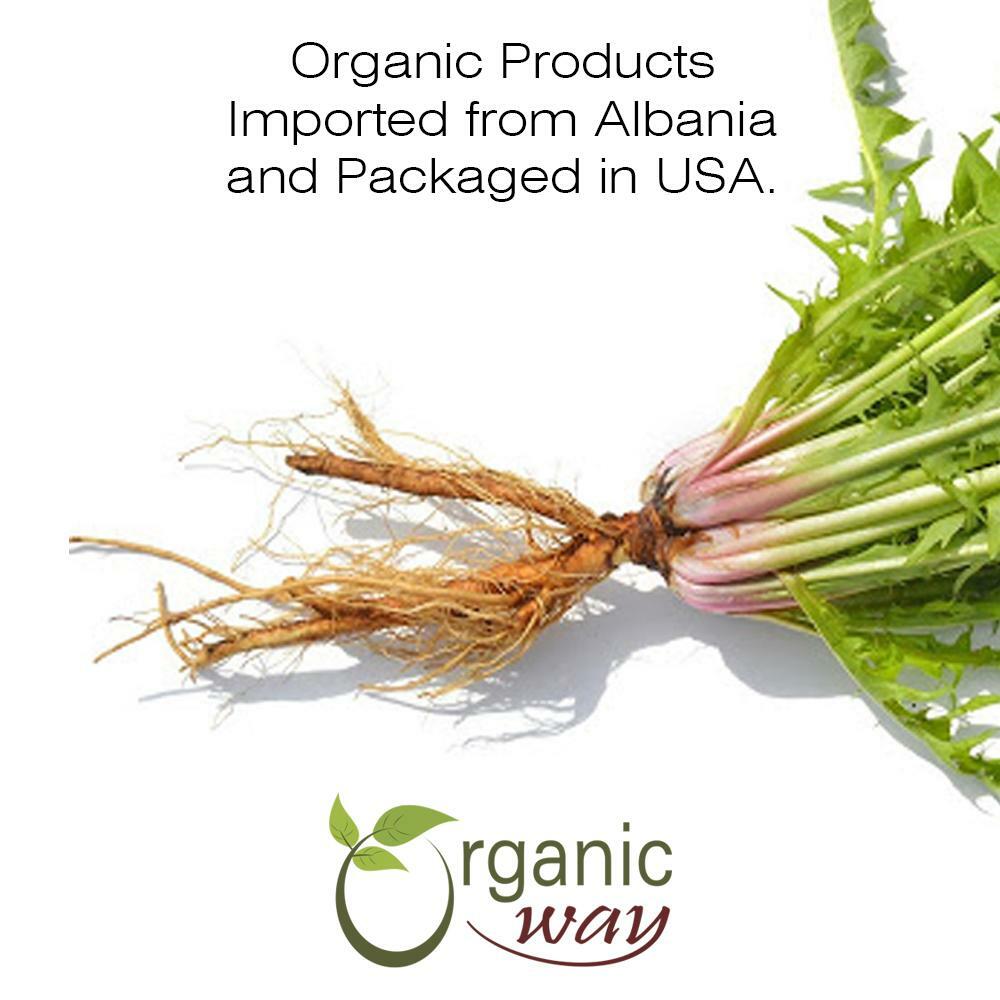 Organic Way Dandelion Root Cut & Sifted – Herbal Tea | Kosher & USDA Certified