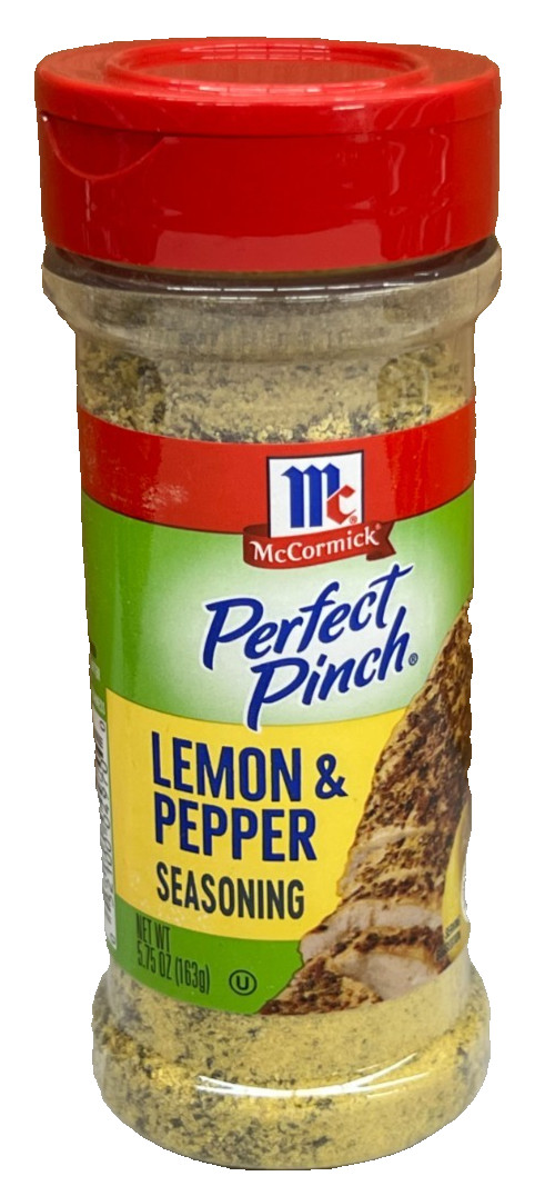 McCormick Perfect Pinch Lemon Pepper Seasoning 5.75 oz