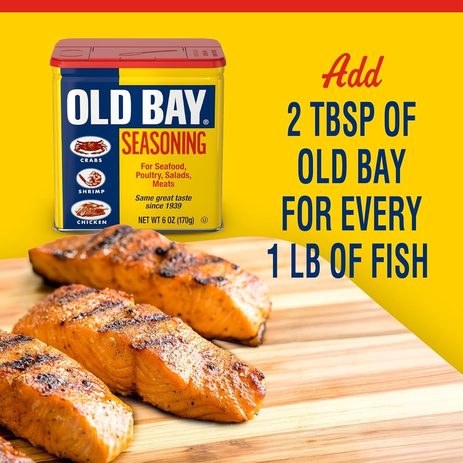 Seasoning, Classic Seafood, Non GMO, Gluten Free, Unique Blend of 18 Herbs & …