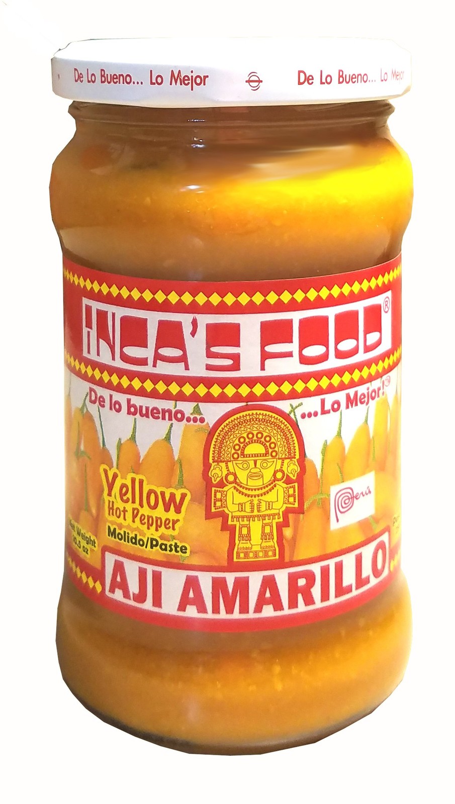 Inca’s Food Aji Amarillo – Yellow Hot Pepper 10.5 Ounce (Pack of 1)