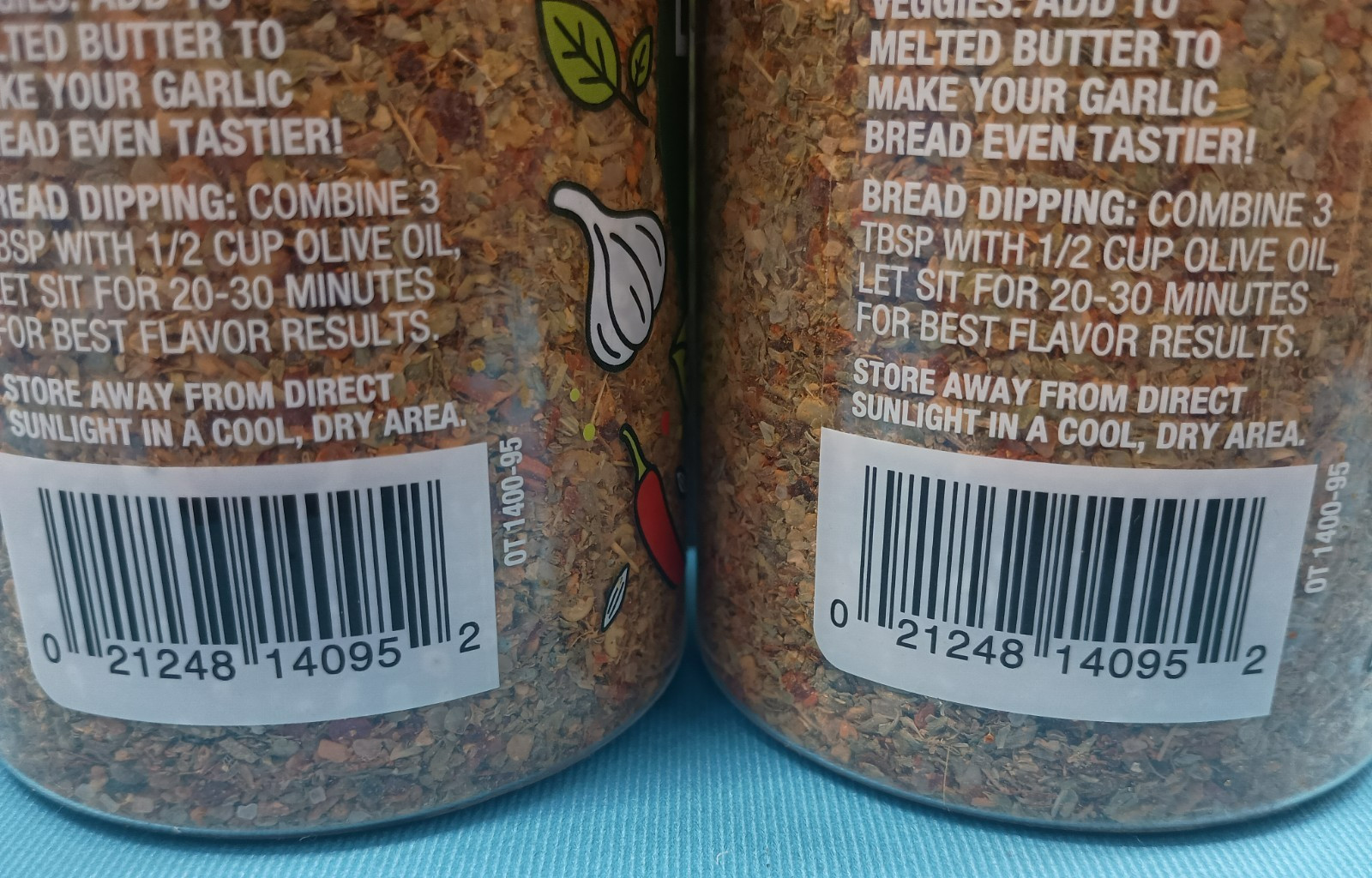 Olde Thompson Everything Italian Seasoning Pizza, Pasta & Bread 7.9 oz (2 Pack)
