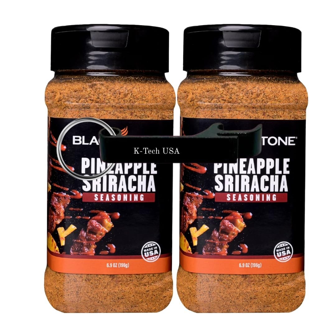 Blackstone Pineapple Sriracha Seasoning Blend 6.9 oz 2 Pack Sweet & Spicy Mix