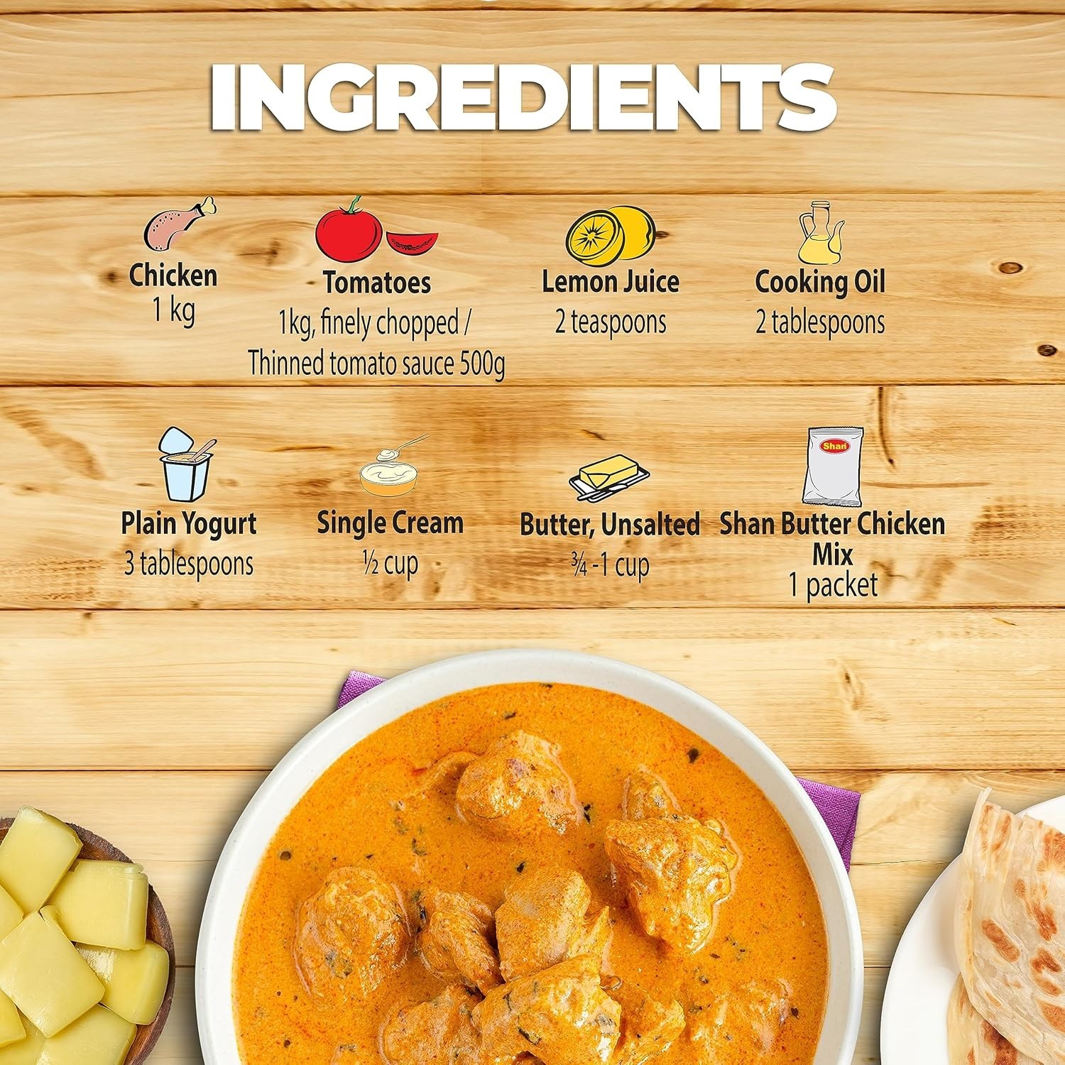 Shan Butter Chicken Masala 3 pack
