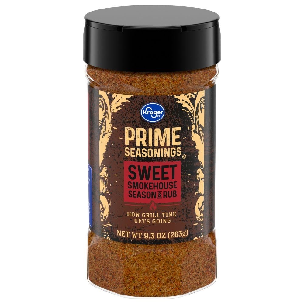 Kroger Prime Seasonings Sweet Smokehouse Rub 9.3 oz – Pack of 3