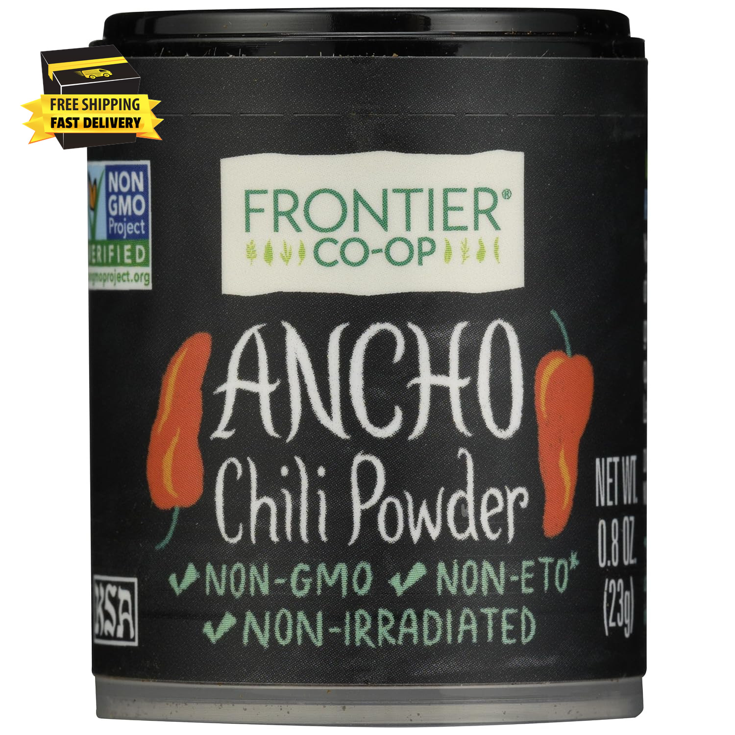 FRONTIER Ancho Chili Powder, 0.8 OZ