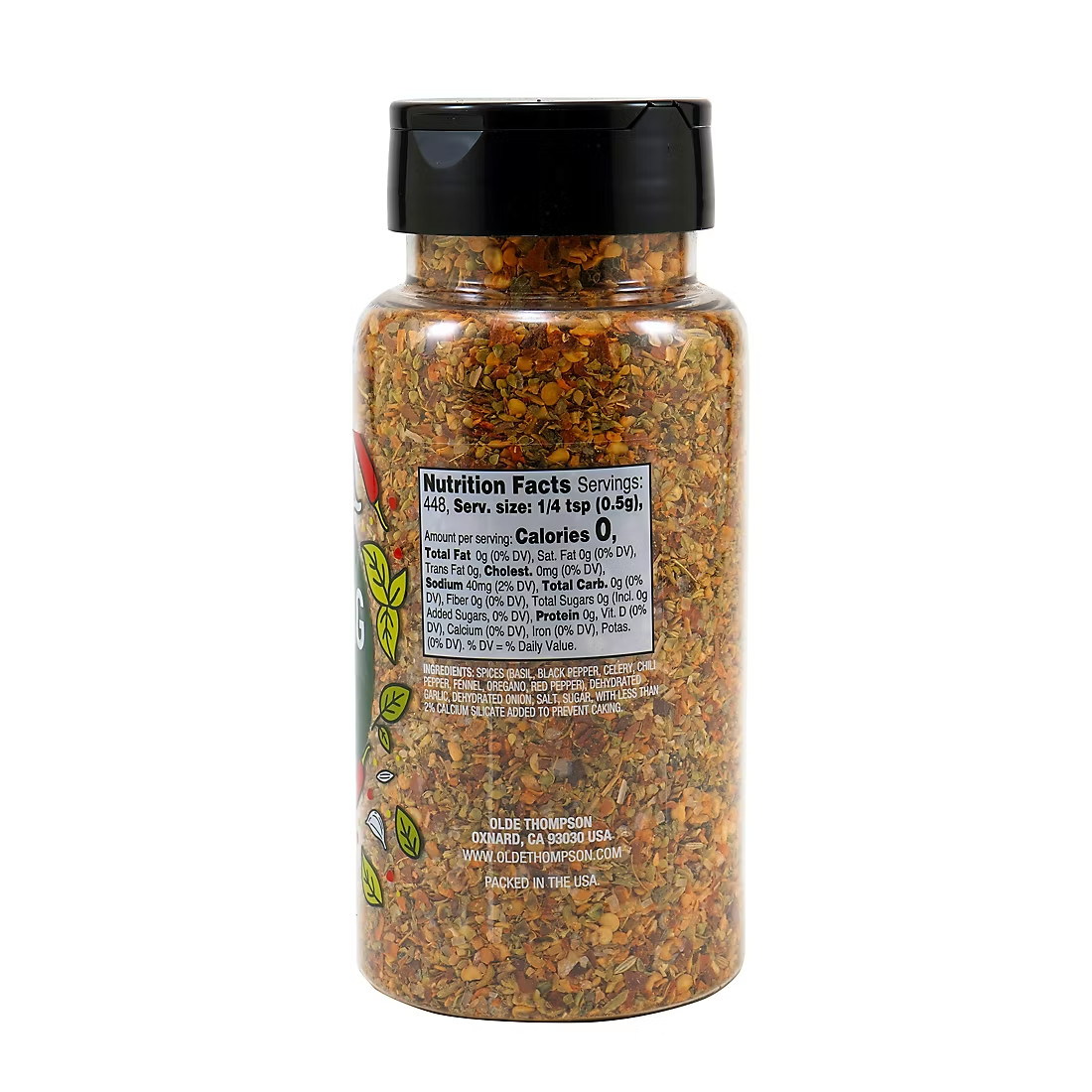 Olde Thompson Everything Italian Seasoning Pizza, Pasta & Bread 7.9 oz (2 Pack)