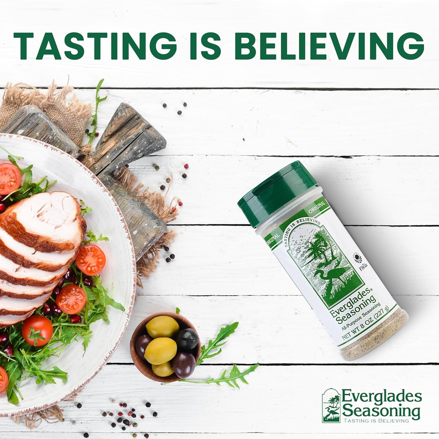 Everglades All Purpose Seasoning 8 oz. Southern Herb & Spice Blend