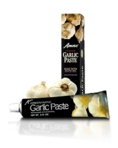 Amore All Natural Garlic Paste 3.2oz 9 gr.