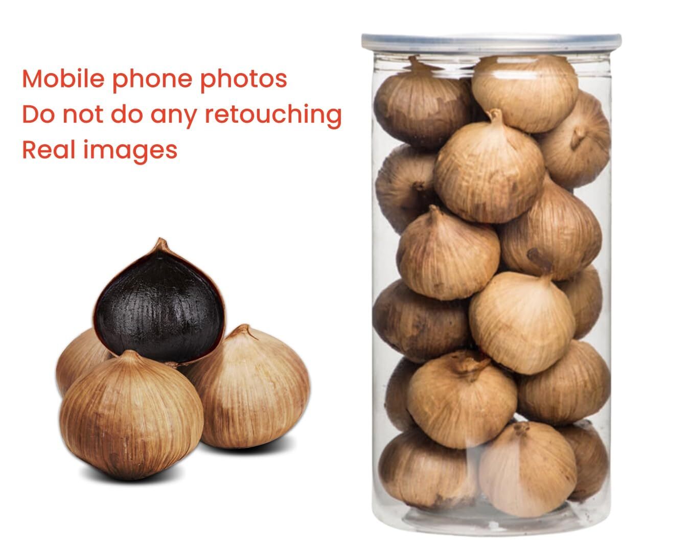 ONETANG Black Garlic 8.82 Oz (250g.), Whole Black Garlic