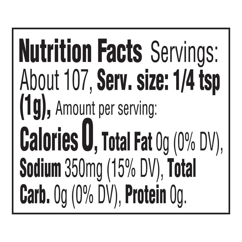 Nutritious 3.8oz Seasoned Salt – Elevate Your Cooking with Health Benefits
