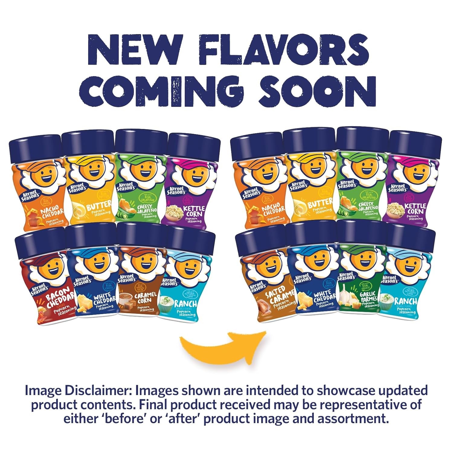 Kernel Season’s Popcorn Seasoning Variety Pack 8 Mini Shakers 0.9 Ounce