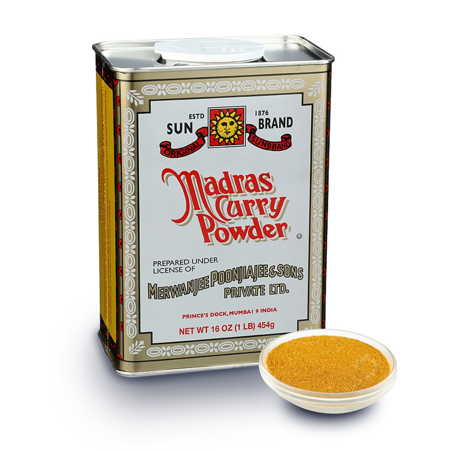 Sun Brand Madras Curry Powder, 1 Pound (Pack of 1) 1