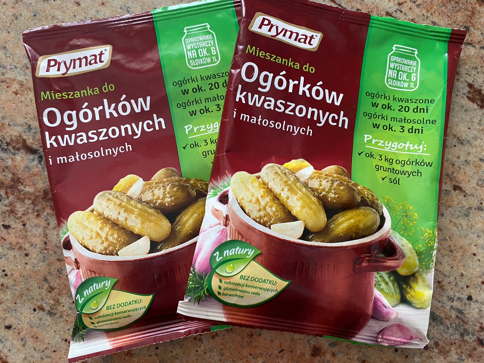 PRYMAT- Seasoning For Pickled Cucumbers 2 pack