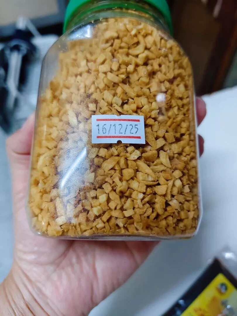 2 x 180g Maesri Fried Garlic Thai Herbal Crispy Fragrant Mixed Stir-fried Food
