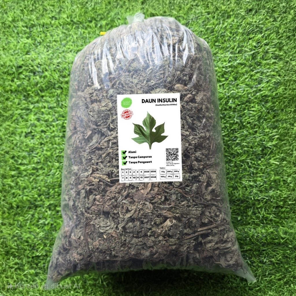 Insulin Plant Dried Leaves 1kg Pure Botanical Herbal Ingredient